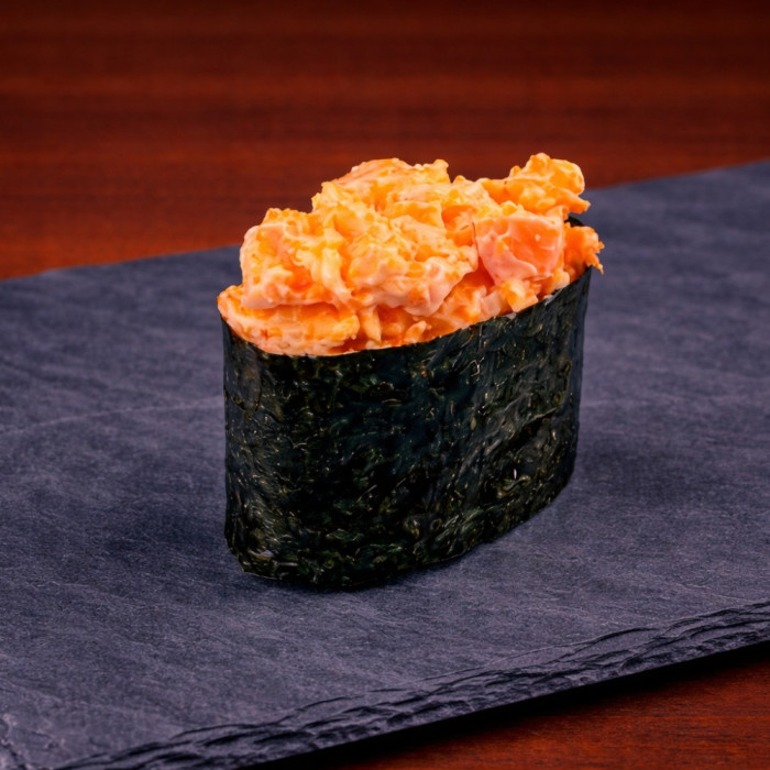 Gunkan with shrimp